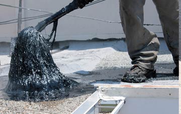 Week flat roof waterproofing costs